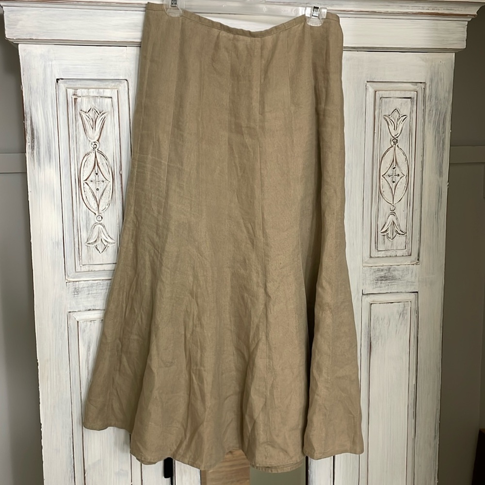 Talbots Irish Linen Skirt